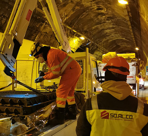 MESSA IN SICUREZZA GALLERIA AUTOSTRADALE DEL GRAN SASSO